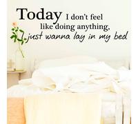 Bruno Mars The Lazy Canzone Vinile Decalcomania Adesivi Citazione Murale Camera