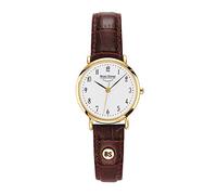 Bruno Söhnle Orologio Donna Quarzo display Analogico cinturino Pelle Marrone e quadrante Multicolore 17-33045-921