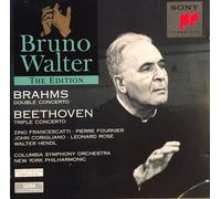 Bruno Walter - Brahms Beethoven - Double & Triple concertos - CD - Classical - S