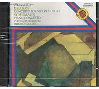 Bruno Walter - Brahms: Doppio Concerto; Schumann: Concerto Per Piano / Walter, Francescatti CD