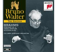 Bruno Walter Brahms: Symphony No. 4 in E Minor, Op. 98, Tragic Overture, Op (CD)