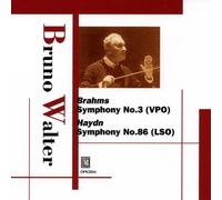Bruno Walter - Bruno Walter : Brahms Symphony no.3
