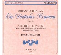Bruno Walter - Ein Deutsches Requiem