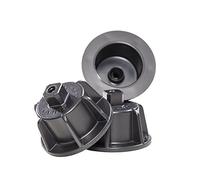 Brunoplast NIVIFIX 150 cappe riutilizzabili nero in secchio per piastrelle spessore 3 - 12 mm, sistema di livellamento per la posa di piastrelle e pavimenti