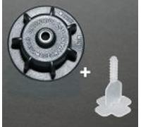 Brunoplast Nivifix - Sistema di livellamento per piastrelle di spessore 3-12 mm, colore: Nero