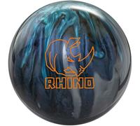 Brunswick Rhino - Palla da bowling (blu/grigio cadetto/argento, 6,4 kg)