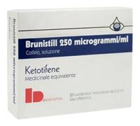 Bruschettini - Brunistill Collirio 0,025 mg - Trattamento Della Congiuntivite Allergica 20 Fiale Monodose Da 0,5 ml