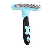 Brusco Per Cane - Pettine Smettente | Portatile Pet Deshedder | Spille a doppia Dematting Spazzole Sottofondo | Riduce La Perdita Di Pettine Rastrello Extra Ampio Con Manico Anti
