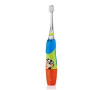 Brush-Baby KidzSonic Spazzolino da denti per bambini dai 3 anni in su, setole morbide e testina sostituibile, timer intelligente di due minuti, facile spazzolatura con manico leggero, alimentato a