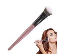 Brush Blush Compact - Brush a guancia morbida smussata, strumento di miscelazione a faccia singola per crema e prodotti liquidi | Pannello per il trucco del contorno professionale per applicazione pre