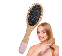 Brush Brush Detangler - per le donne | Pbi di capelli per donne | Distangler nodo a pennello per capelli con setole morbide | Knot Detangler Hair pettine per, uomini, ragazze per appuntame