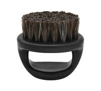 Brush Brush Round - A casa e nel negozio di parrucchiere, pennello per barba portatile realizzato con di cinghiale - 5,5 cm/2,17 pollici di cuscinetto da uomo in movimento, facile da eseguire bal