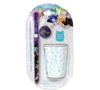 Brush Buddies Squishmallows - Set spazzolino manuale e tazza (colori assortiti)