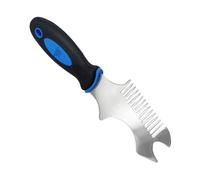 Brush Cleaner, Paint Tool, Roller Scrubber, 8.87 inches Stainless Steel Build, Efficient Cleaning Design for Household Painting, Coating Prep, Repair, Construction, Home Projects