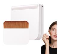 Brush Di Fondazione - Basta Di Base Per Il Trucco | Ben Spazzole Per Il Trucco Da Viaggio | Strumento Di Trucco Ergonomico | Pennici Per Il Trucco Giornaliero Portatili | Strumento Di Fondazioni A Tes