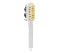 Brush - Double Sided Shoe Cleaner Tool, Cleaning Kit System | Boot Bag Clothing Care Use Areas Restoration System, Rubber Eraser Construction, Soft Bristle Design, Gentle Dirt