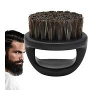 Brush per la barba per uomini, setole di cinghiale, pennello per barba per acconciatura maschile | Spazzola per la barba da uomo in viaggio, a casa e nel negozio di parrucchiere, facile da eseguire ba