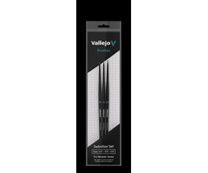 BRUSH PRO DEFINITION NATURAL SET B01990 Colori Vallejo