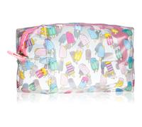 BrushArt Accessories Transparent cosmetic bag trousse per cosmetici trasparente Ice Cream 1 pz