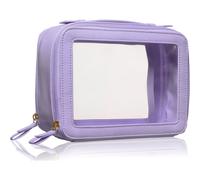 BrushArt Accessories Transparent make-up case custodia per il trucco Lilac 1 pz