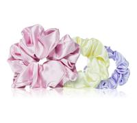 BrushArt Daisy Dreams Satin Scrunchies Set elastici per capelli 3 pz