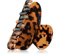 BrushArt Hair Claw clip Pinza per capelli Tortoise shell dark 1 pz