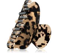 BrushArt Hair Claw clip Pinza per capelli Tortoise shell light 1 pz