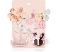 BrushArt KIDS Elephant hair clip set forcine per capelli Elephant 5 pz