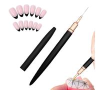 Brushes - Nail Liner Brush | Nail Brushes for | Easy Hold Liner for Nails | Thin Design Detail Brush | Nail Dotting Drawing Tool for Long Lines, Thin Details, Fine Drawing