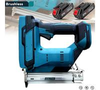 Brushless Wireless Cordless F30 Pistola Sparachiodi Elettrica Cucitrice Chiodatrice Lavorazione Del Legno Batteria Al Litio Strumento di Potere Per Makita 18V Batteria
