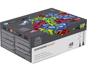 BRUSHMARKER PANTONE set 48 PENNARELLI WINSOR&NEWTON PANTONI ESSENTIAL COLLECTION