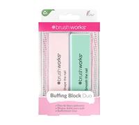 Brushworks Blocco Lucidatura Unghie Pastello 2-Pezzi - 70 g