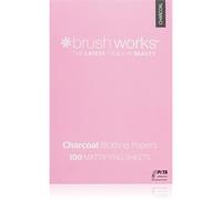 Brushworks Charcoal Blotting Papers salviette opacizzanti 100 pz