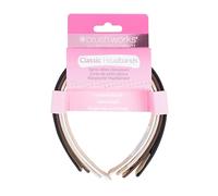 Brushworks Classic Headbands - 4 Pack