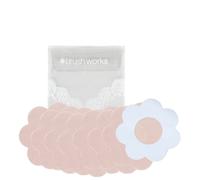 Brushworks Brushworks Nude Satin Nipple Covers - 4 Pairs