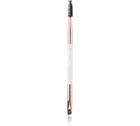 Brushworks Double Ended Brow Brush pennello per sopracciglia con spazzolino 1 pz