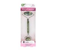 Brushworks Rullo per massaggi viso e occhi in giada HD Anti-età 1 pz