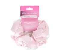 Brushworks Large Cloud Scrunchies - Pink & White (2 pack)