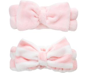 Brushworks Makeup Headbands fascia cosmetica con fiocco