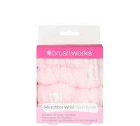 brushworks Microfibre Wrist Wash Bands - 2 Pack