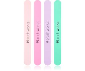 Brushworks Nail Files Pastel kit di limette per le unghie