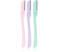 Brushworks Precision - Rasoio per sopracciglia (confezione da 3)