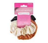 Brushworks Scrunchies in raso nudo