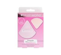 Brushworks Triangular Pillow Puff Duo