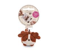 Brushy 62927 - Morbido Spaniel di Peluche, per Coccole e Giochi, per Bambini e Adulti, Fantastica Idea Regalo, 5 cm, Marrone