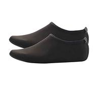 Brussel Calzini unisex estivi per immersioni, snorkeling, nuoto, spiaggia, sport, scarpe da acqua per uomo e donna, nero, 2XL, nero