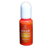 Brussels08 1 pz 10 ml resina UV epossidica pigmento luminoso fluorescente al buio colore liquido pigmento per fai da te artigianato arte gioielli creazione arancione