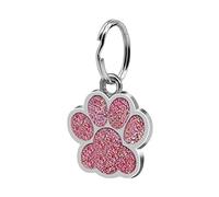 Brussels08 - Medaglietta identificativa per animali domestici, alla moda, durevole, a lunga durata, idea regalo per cani e gatti, a forma di zampa