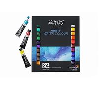 BRUSTRO Set di acquerelli per artisti, 24 tubetti da 12 ml