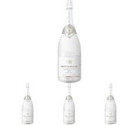 Brut Dargent Ice Chardonnay - Spumante Bianco Blanc de Blancs - Metodo tradizionale, Magnum (1 x 1,5 L) (Confezione da 4)
